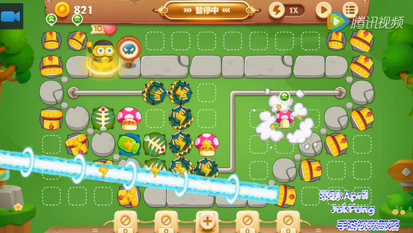 保卫萝卜3公园第20关怎么过 公园第20关金萝卜图文视频通关攻略