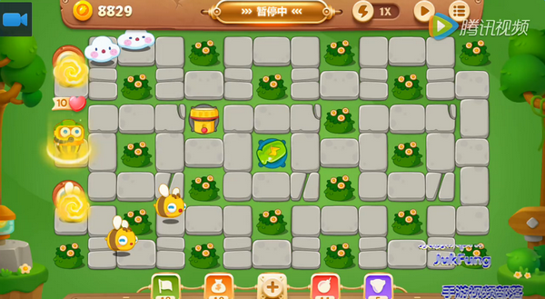 保卫萝卜3公园第25关怎么过 公园第25关金萝卜图文视频通关攻略