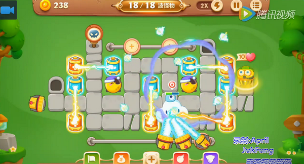 保卫萝卜3公园第26关怎么过 公园第26关金萝卜图文视频通关攻略